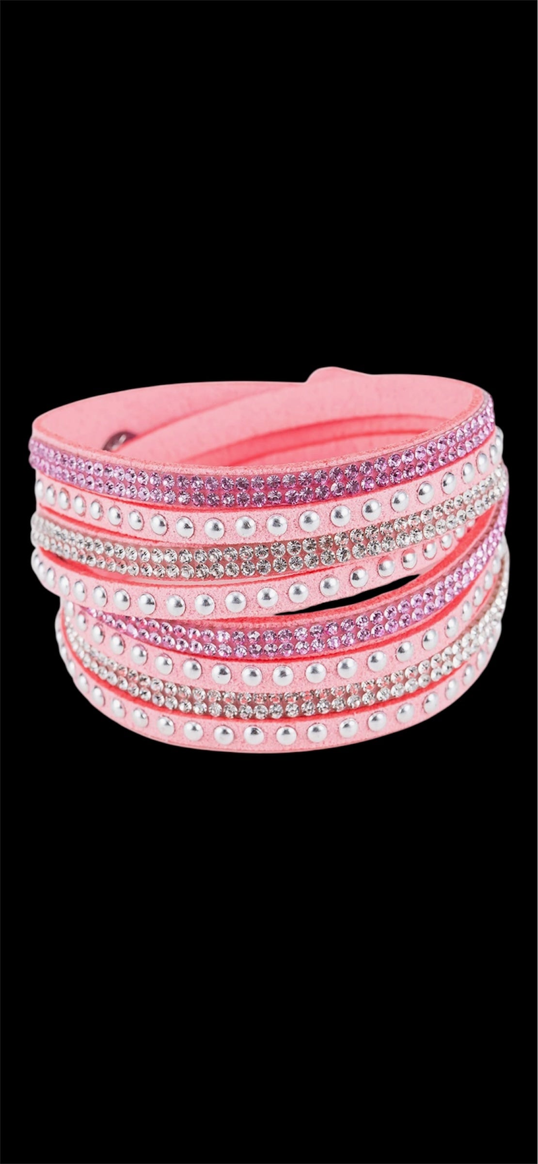 Sparkle & Soothe Wrap Bracelet (Multiple Colors)