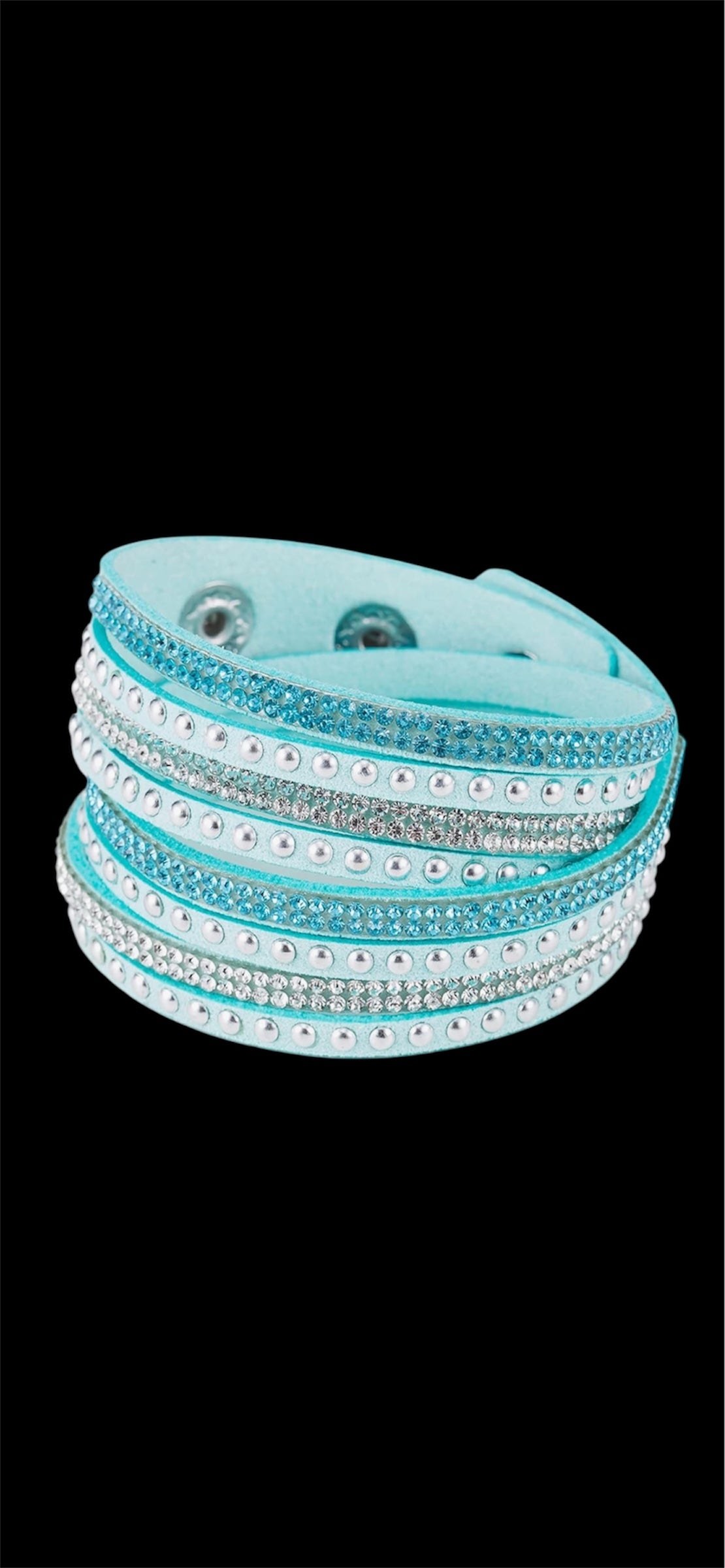 Sparkle & Soothe Wrap Bracelet (Multiple Colors)