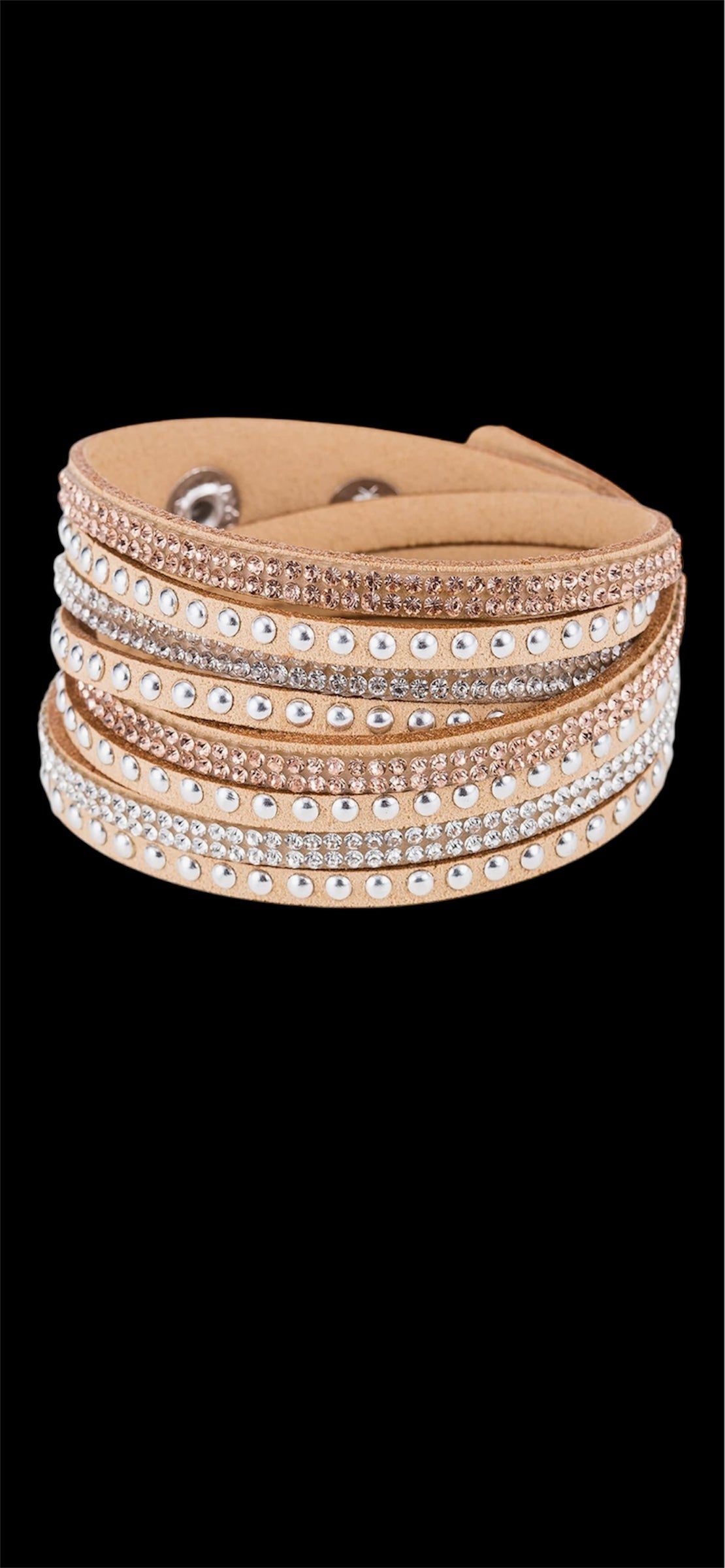 Sparkle & Soothe Wrap Bracelet (Multiple Colors)